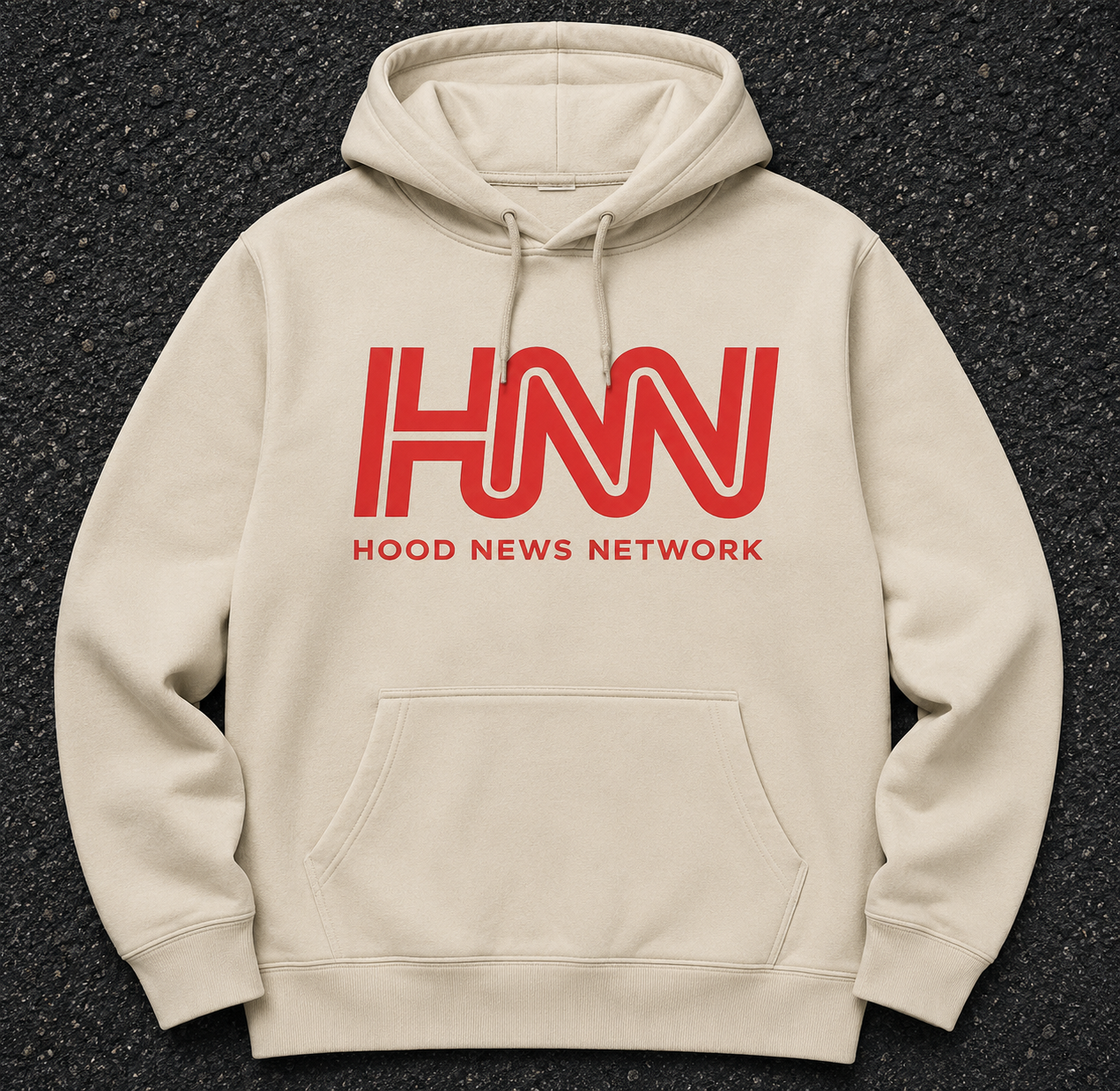 HNN Hood News Network Hoodie — official HNN merchandise